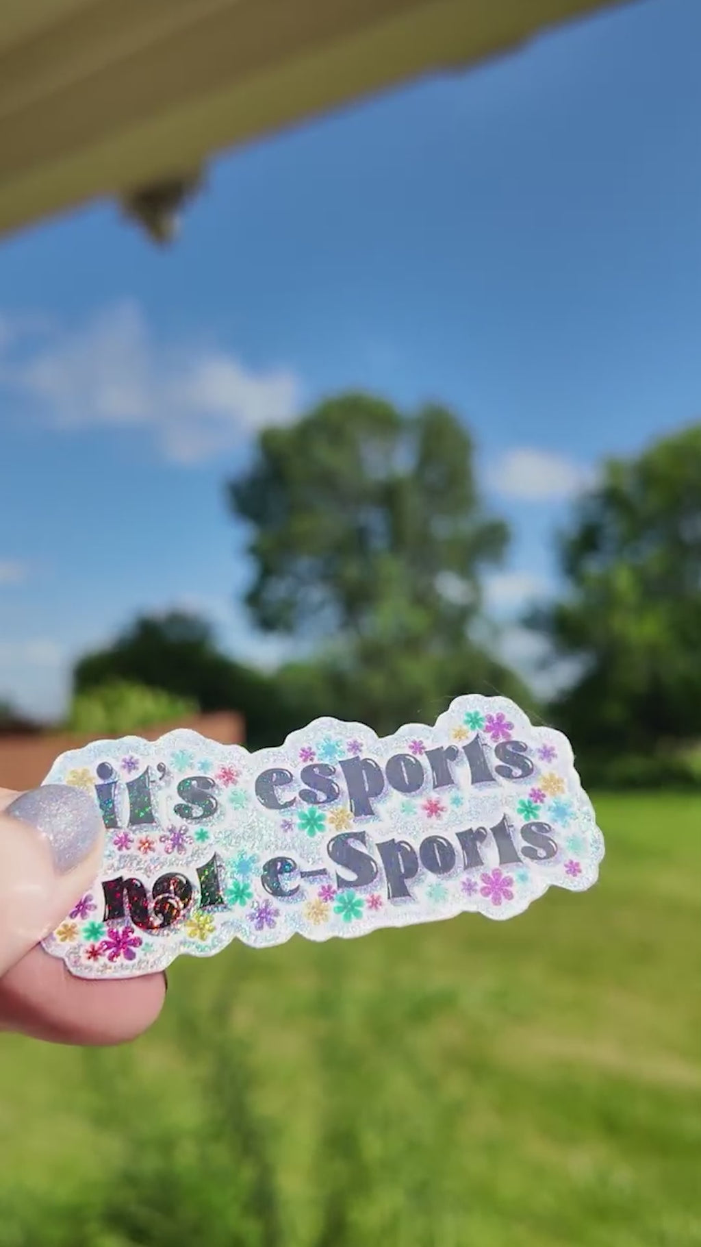 [Bundle] Everything Bundle (Sticker Sheet, NAECAD glitter, Reschedule glitter, flower, esports is for everyone)