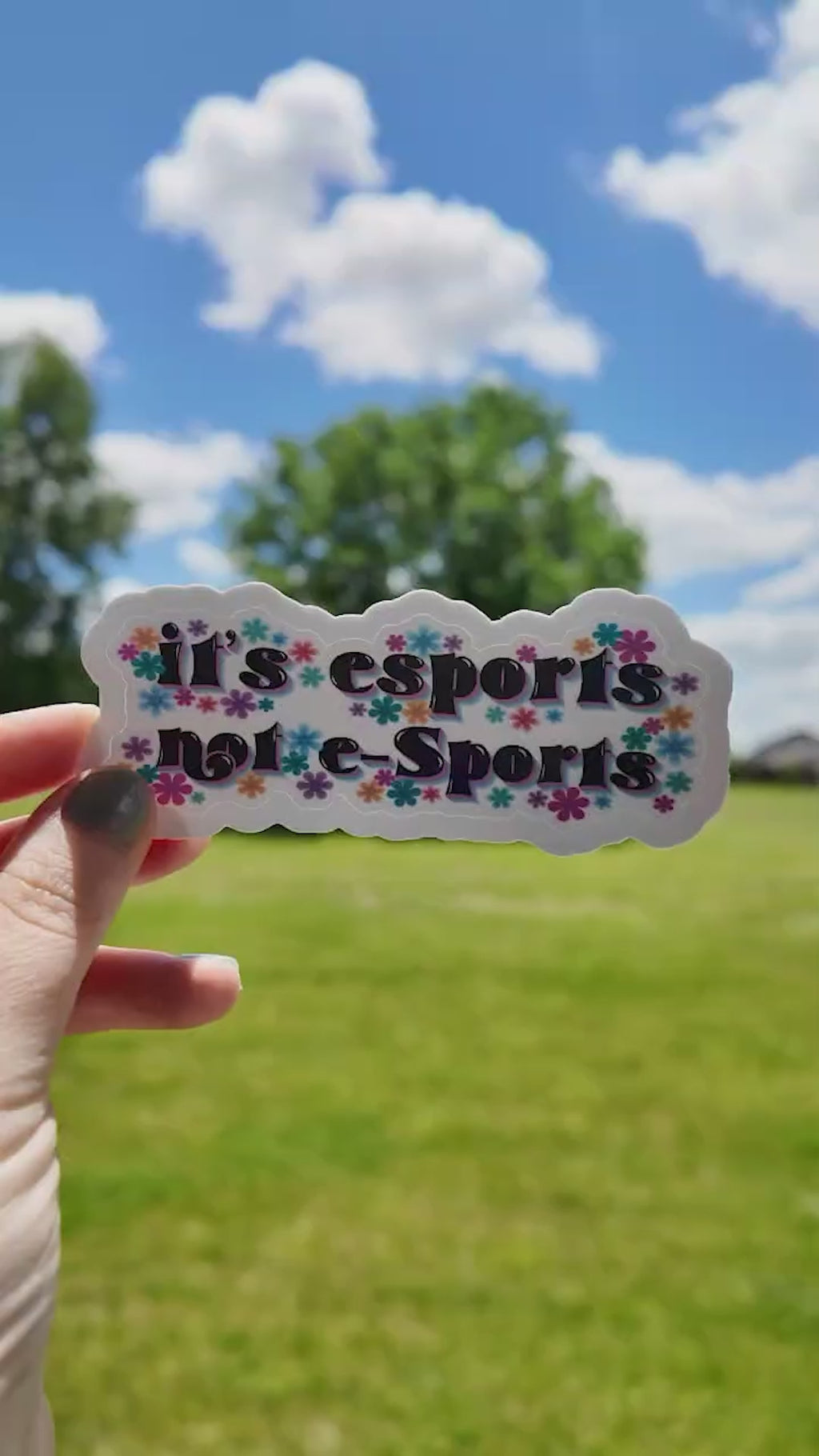[Bundle] Everything Bundle (Sticker Sheet, NAECAD glitter, Reschedule glitter, flower, esports is for everyone)